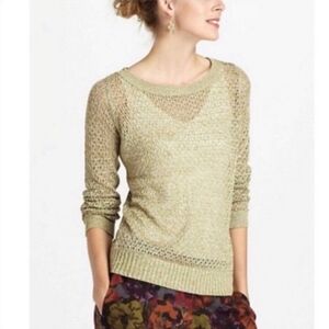 Guinevere Anthropologie Women's Knit Sweater Sz-S